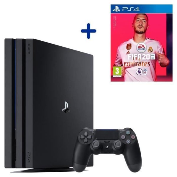 PS4 Pro 1 To Noire + FIFA 20