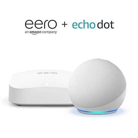 EERO Pro 6E mesh Wi-Fi 路由器+Echo Dot (第5代)