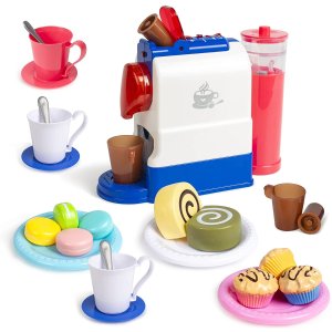 barhee 儿童 小厨房+咖啡餐具套装 仿真小玩具