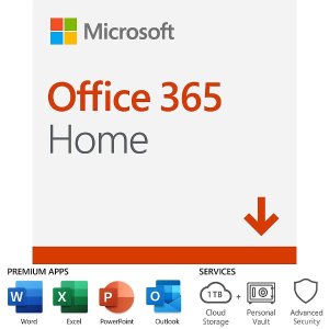 Office 365 Home 1年订阅 6位使用者 每人每月仅1.53