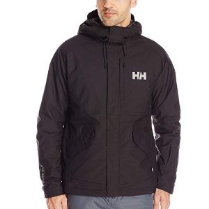 Helly Hansen 男士经典黑色中号夹克外套特卖