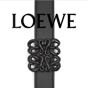 Loewe 封面新款腰带$669(官网$1180) 围巾、卡包都参加