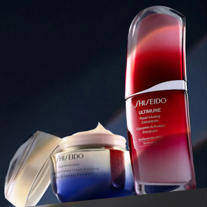 Shiseido 资生堂 红腰子50ml+悦薇面霜30ml套装 保湿抗老两手抓
