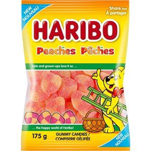 Haribo$8收3袋桃子软糖 175g