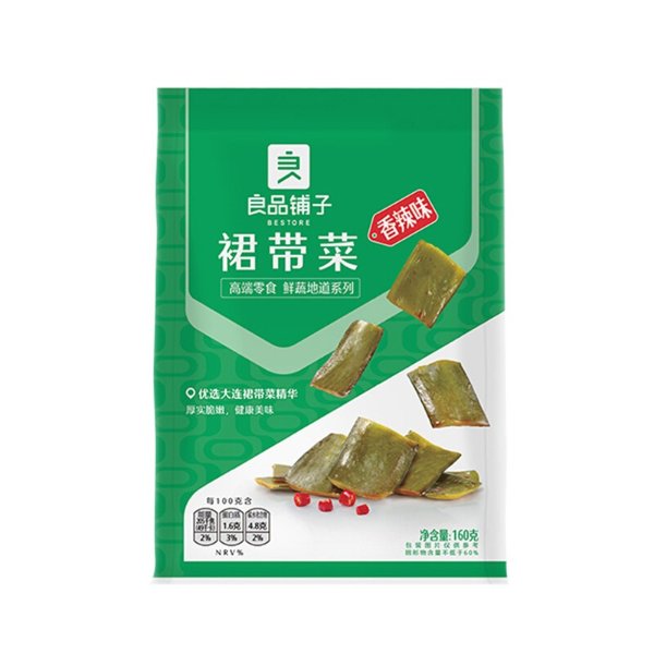 良品铺子 裙带菜香辣味 160g