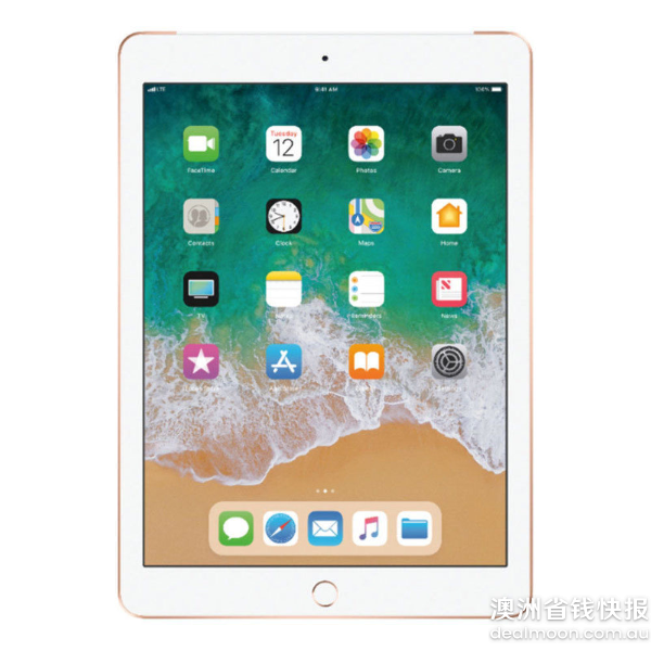 Apple苹果 iPad第6代 wifi+Cellular 32GB玫瑰金 - 1