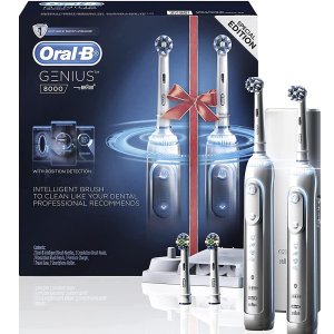 Oral-B 电动牙刷专场 GENIUS 8000套装2支装$234