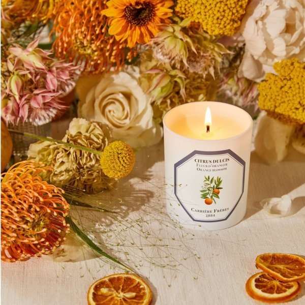 Carrière Frères 柑橘橙花香氛蜡烛 185g