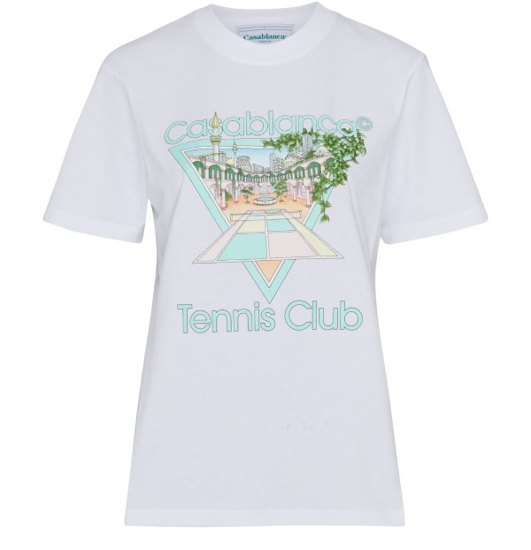 Tennis Club 标识T恤