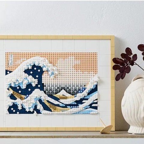 补货：LEGO官网Hokusai – 神奈川冲浪里31208 元旦上市爆款$139 送小兔 