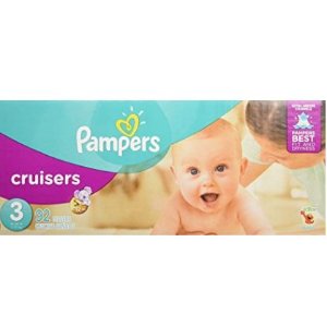 折上折热卖！Pampers Cruisers Super Pack婴儿纸尿裤,  3- 5号