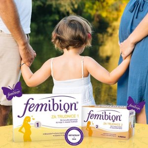 德国Femibion孕妇叶酸+DHA+碘，1段+2段€62.27收