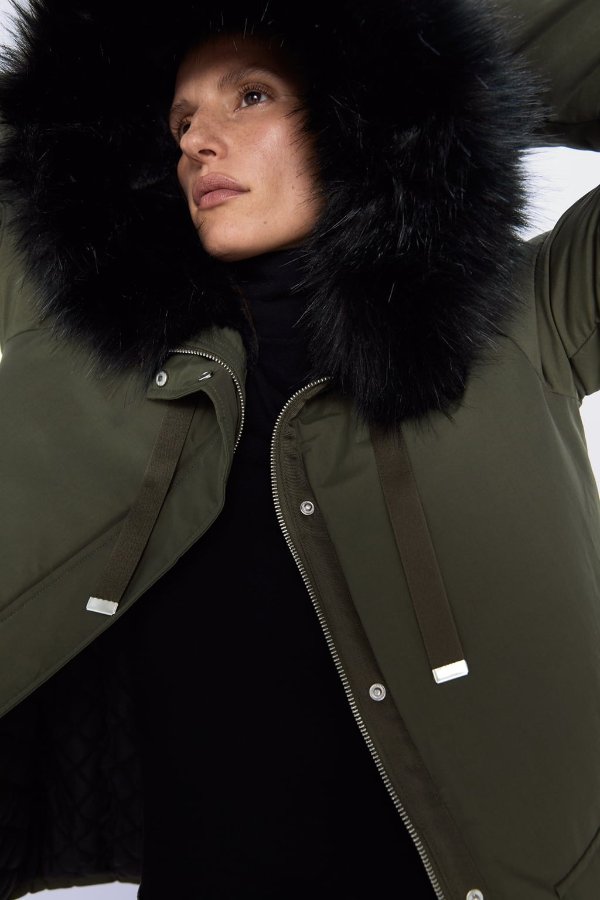 PADDED PARKA WITH HOOD Details