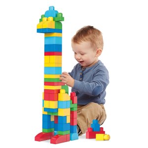 史低！Mega Bloks 经典款大号儿童积木玩具积木80块装