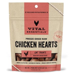 💥史低价💥：Vital Essentials 鸡心冻干猫咪零食 原产美国