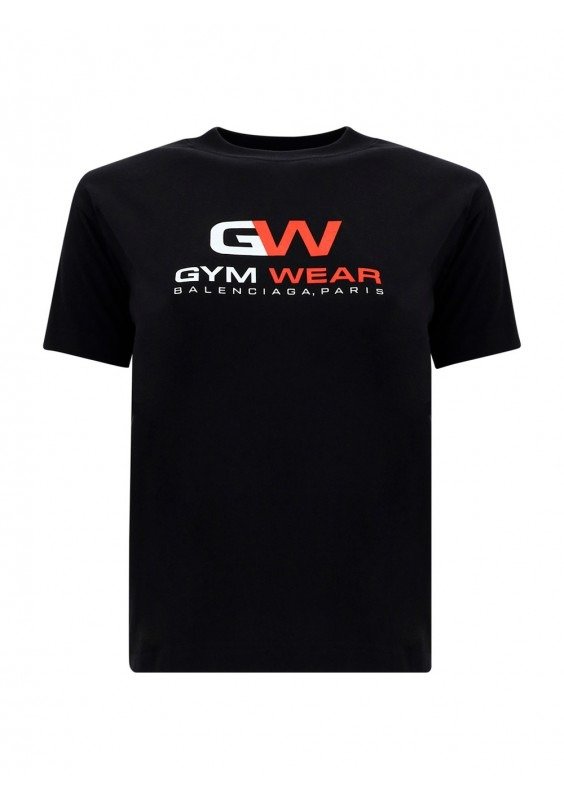 gym wear 黑色T恤