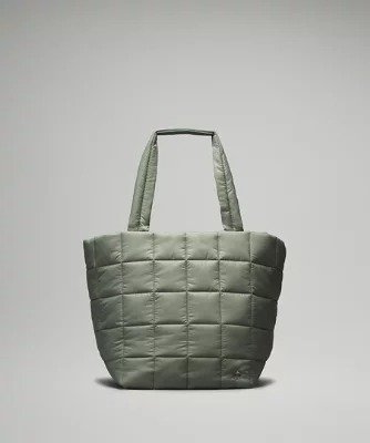 Quilted Grid Tote包 26L