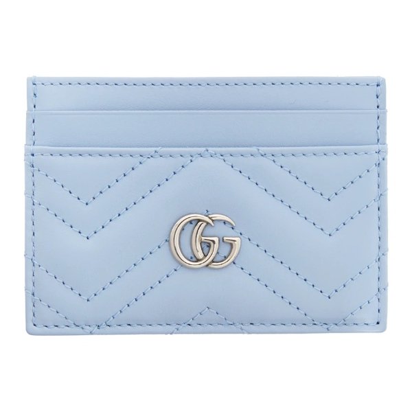 GG Marmont 蓝色卡包