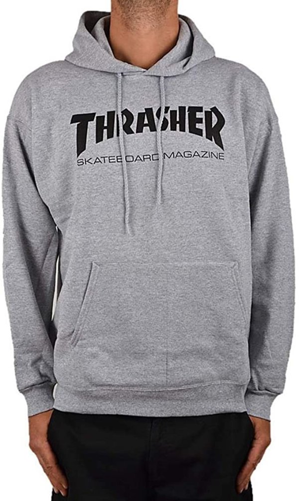 Thrasher 灰色卫衣