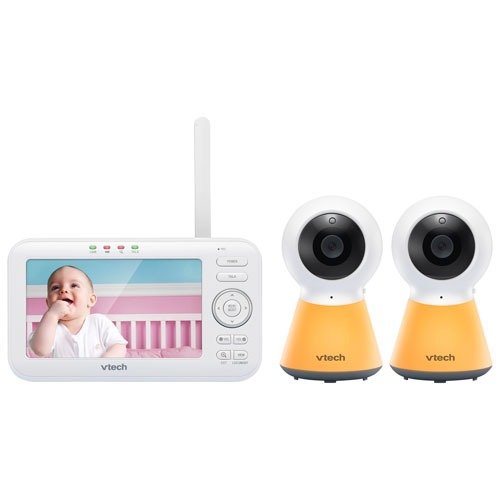 5"婴儿视频监控 2个装 夜视功能双向语音