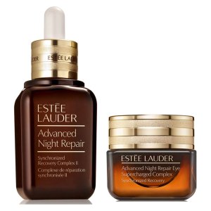 独家：Estée Lauder 小棕瓶+小棕瓶眼霜套装 均为正装 价值190欧！