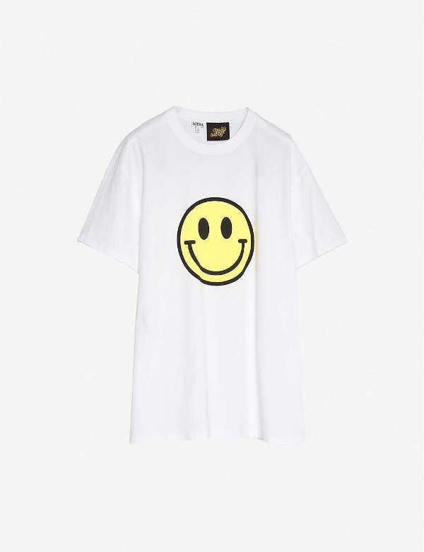 x Smiley 白色笑脸T恤