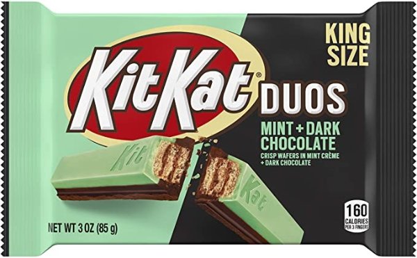 Kitkat 威化巧克力 薄荷黑巧克力味85g