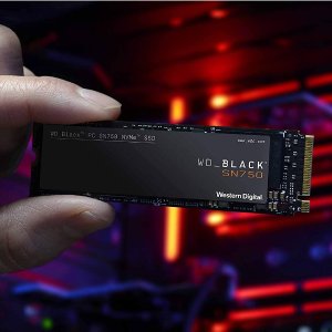 WD 西部数据 Black SN750 NVMe固态硬盘大促 多容量可选