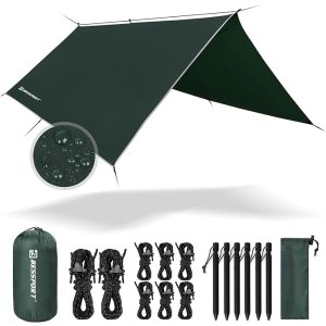 PU 3000 毫米防雨帐篷布野营防雨罩 (3m x 3m)