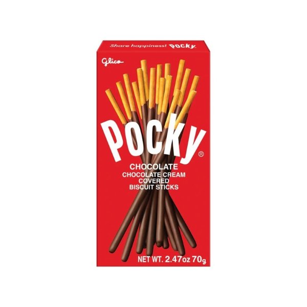 格力高 | Pocky 饼干条巧克力味 49g TH