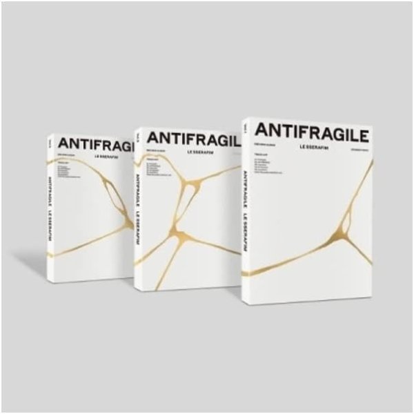 LE SSERAFIM ANTIFRAGILE 2nd Mini Album Vol.1 MIDNIGHT ONYX Version