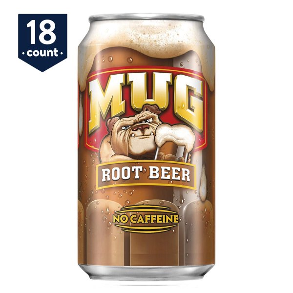 mug root beer 碳酸饮料 18罐装