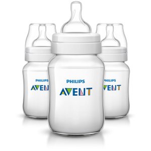 史低价：Philips Avent 防胀气婴儿奶瓶3件套 9oz