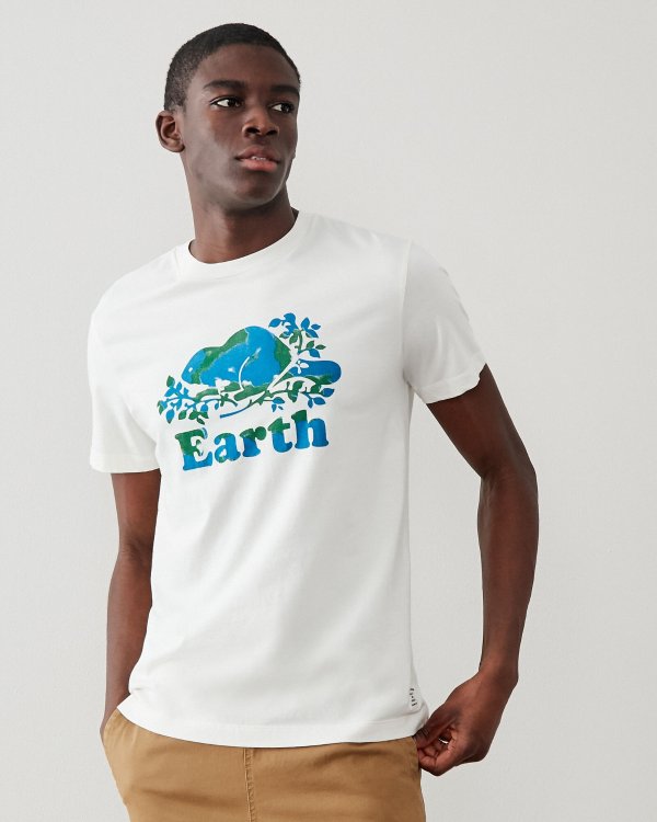 水彩地球T恤