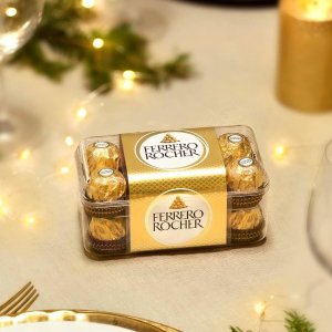 🥬白菜价🥬：Ferrero Rocher 费列罗 钻石礼盒装巧克力 16粒