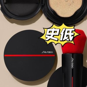 11.11独家：Shiseido 持妆黑气垫 柔雾妆效 色号补货！李佳琦推荐