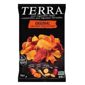 Terra 根茎蔬菜薯片 原味低钠款 141g 神似国内红薯片