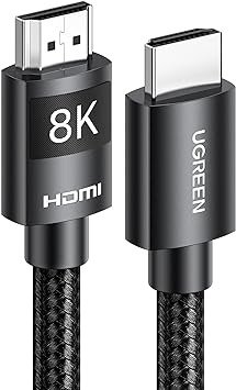 8K HDMI 尼龙数据线 48Gbps 支持4K 120Hz 8K 60Hz