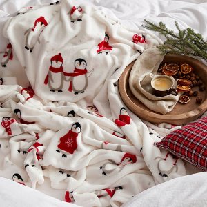 补货：Simons 舒适质感薄毯 冬天家里有一条暖暖的绒毯真舒服
