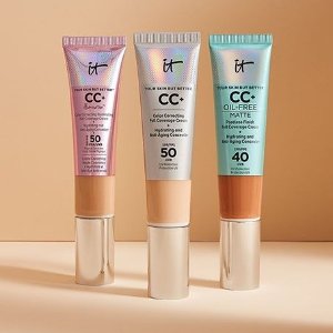 IT Cosmetics 抗老彩妆CC霜系列 收无油版 SPF 40