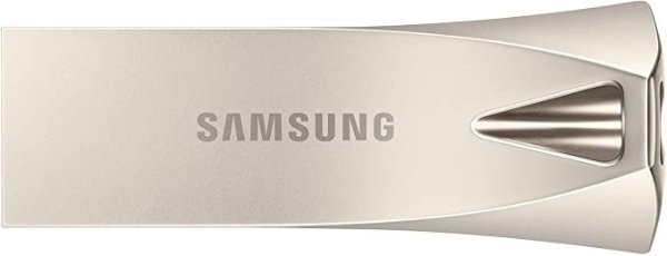 BAR Plus 256GB - 300MB/s USB 3.1 Flash Drive Champagne Silver (MUF-256BE3/AM)