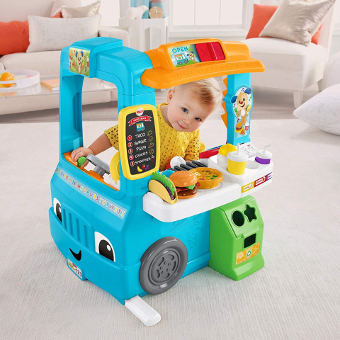 Fisher-Price 费雪儿童玩具餐车套装$44.97 (指导价$92.4)