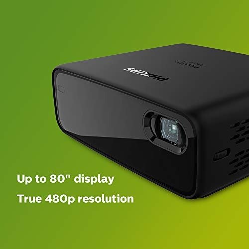 PicoPix Micro 2, Portable Projector, Android TV, up to 4h Battery Life, HDMI, USB-C