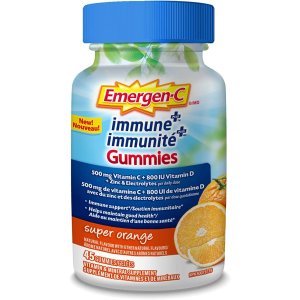 Emergen-C任选2件$22橙子口味软糖 45颗