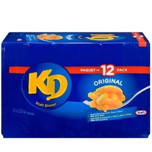 Kraft Dinner 卡夫原味浓香芝士通心粉 225克×12盒