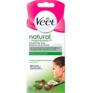 白菜价：Veet 脱毛蜡纸40片装 脸部也可用 安全方便快速！