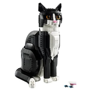 这居然是 LEGO 积木搭出来的猫咪