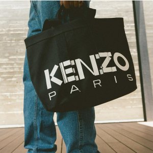 史低价：Kenzo 潮流单品热促 收T恤、虎头卫衣、tote包等
