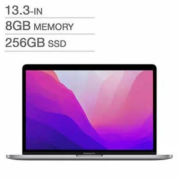 MacBook Pro 13.3 in（ M2 Chip, 8GB RAM, 256 GB SSD, Space Grey）