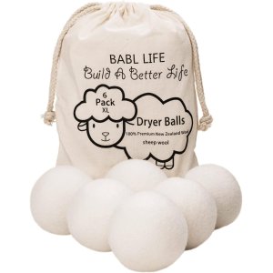 BABL LIFE 羊毛球6件套 新西兰羊毛 除静电加速烘干